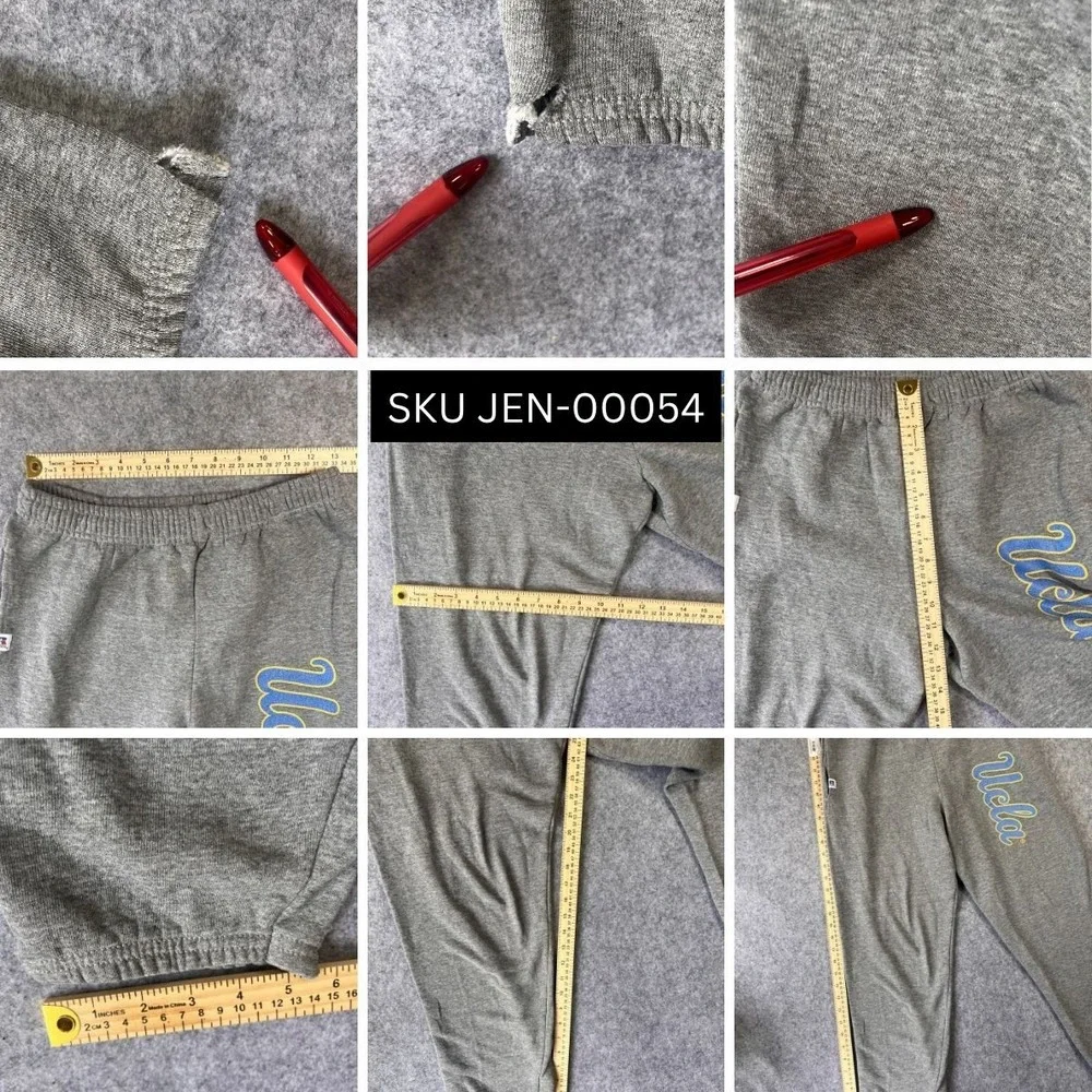 Russell Athletic UCLA Sweatpants Small Grey Vintage Collegiate Joggers